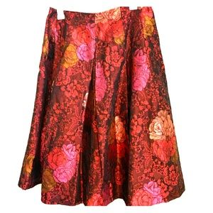 Rickie freeman for Teri Jon flower skirt